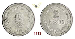 MEXICO  OAXACA -   2 Pesos 1915.   Kr. 744.  ... 