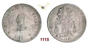 MEXICO  OAXACA -   2 Pesos 1915.   Kr. 746.  ... 