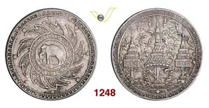 THAILANDIA - RAMA IV  (1851-1868)  Baht s.d. ... 