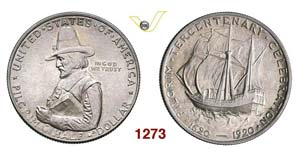 UNITED STATES OF AMERICA - 1/2 Dollaro 1920, ... 
