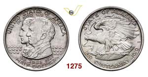 UNITED STATES OF AMERICA - 1/2 Dollaro 1921, ... 