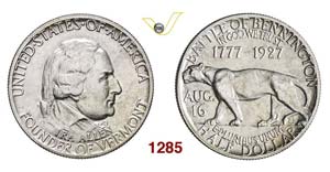 UNITED STATES OF AMERICA - 1/2 Dollaro 1927, ... 