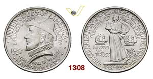 UNITED STATES OF AMERICA - 1/2 Dollaro 1937, ... 