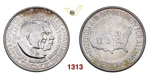 UNITED STATES OF AMERICA - 1/2 Dollaro 1953, ... 