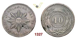URUGUAY - REPUBBLICA  (1825-...)  40 ... 