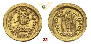   LEONE I  (457-474)  Solido, ... 