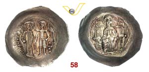   ISACCO II  (1185-1195)  Aspron Trachy, ... 