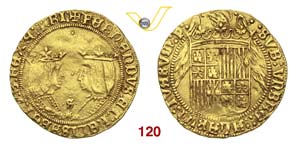 SPAGNA  FERDINANDO I e ISABELLA  (1476-1516) ... 