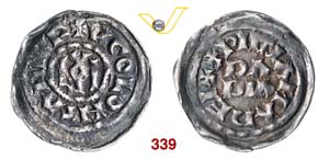 PAVIA  UGO e LOTARIO II  (931-947)  Denaro ( ... 