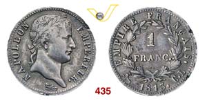 NAPOLEONE I, Imperatore  (1804-1814)  Franco ... 