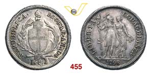 REPUBBLICA LIGURE  (1798-1805)  Lira 1798 I. ... 