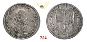 AUSTRIA  MASSIMILIANO  (1590-1618)  Tallero ... 