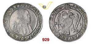 SACRO ROMANO IMPERO  RODOLFO II  (1576-1612) ... 