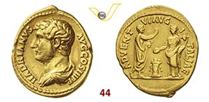 ADRIANO  (117-138)  Solido.  D/ Busto ... 