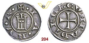 GENOVA  REPUBBLICA  (1139-1339)  Grosso da 6 ... 