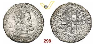 NAPOLI  FILIPPO II  (1556-1598)  Mezzo ... 