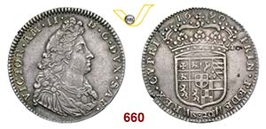 VITTORIO AMEDEO II  (1675-1713)  Lira 1690.  ... 