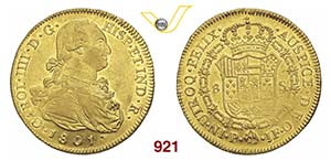 COLOMBIA  CARLO IV  (1788-1808)  8 Escudos ... 