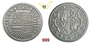 SPAGNA  FILIPPO II  (1556-1598)  8 Reales ... 