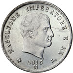 NAPOLEONE I, Imperatore  (1805-1814)  5 Lire ... 