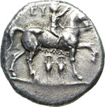 CALABRIA - TARENTUM -   (390-385 a.C.)  ... 