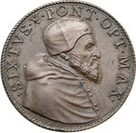 SISTO V  (1585-1590)  Med. s.d.   Opus ... 