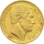 BELGIO - LEOPOLD I  (1831-1865)  20 Francs ... 