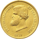 BRASILE - PEDRO II  (1831-1889)  10.000 Reis ... 