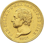 SAVOIA - CARLO FELICE  (1821-1831)  40 Lire ... 
