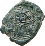 COSTANTE II  (641-668)  20 Nummi, Siracusa.  ... 