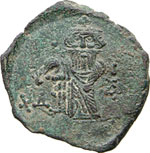 COSTANTE II  (641-668)  Follis, Siracusa.  ... 