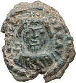 ERACLIO  (610-641)  10 Nummi, Catania. D/ ... 
