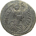 ERACLIO  (610-641)  Follis di Anastasio ... 