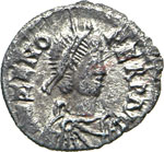 ODOACRE  (476-493)  Mezza Siliqua a Nome di ... 