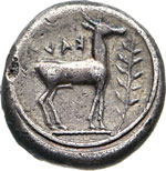 BRUTTIUM - KAULONIA -   (475-389 a.C.)  ... 