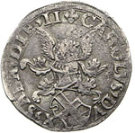 CARLO II  (1504-1553)  Da 5 Grossi o Cornuto ... 