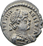 VITIGE  (536-540)  Mezza Siliqua a nome di ... 