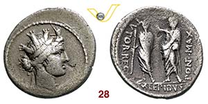 AEMILIA - M. Aemilius Lepidus  (61 a.C.)  ... 