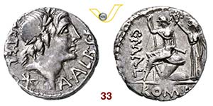 CAECILIA - L. Caecilius Metellus  (96 a.C.)  ... 