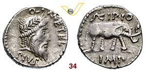 CAECILIA - Q. Caecilius Metellus Pius Scipio ... 