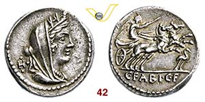FABIA - C. Fabius C.f. Hadrianus  (102 a.C.) ... 