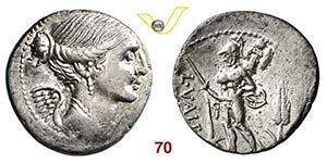 VALERIA - L. Valerius Flaccus  (108-107 ... 