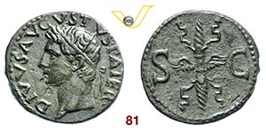 AUGUSTO  (27 a.C.-14 d.C.)  Asse, Roma.  D/ ... 