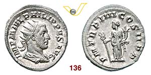 FILIPPO I LARABO  (244-249)  Antoniniano.  ... 