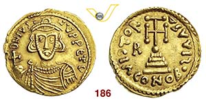 BENEVENTO - ROMUALDO II  (706-731  Solido al ... 