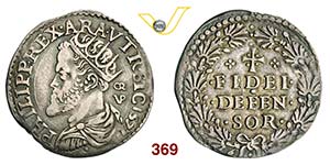 NAPOLI - FILIPPO II DI SPAGNA  (1554-1598)  ... 
