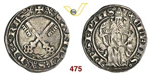 CLEMENTE VII  (1378-1394)  Grosso (da 24 ... 