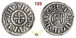 MILANO - LUDOVICO II  (855-875)  Denaro ... 