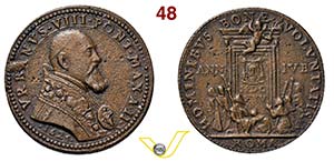 URBANO VIII  1623/1644  1624 ANNO II ... 