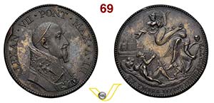 ALESSANDRO VII  1655/1667  1657 ANNO III ... 